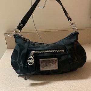 Coach Poppy Black Purse